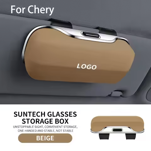 Multifunctional Portable Car Sunglasses Sun Visor Glasses Box For Chery Jaecoo J7 J8 7 Tiggo 8plus 8