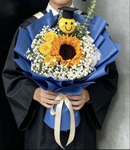 幼稚園小學中學大學畢業花束 鮮花