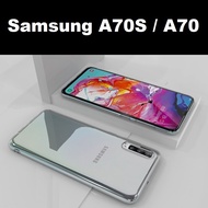Samsung Galaxy A70 / A70S Transparent Crystal Clear Phone Case Casing Cover
