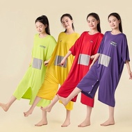 天线宝宝连体睡衣裙女晨袍新娘伴娘团搞怪晨拍衣服闺蜜姐妹装睡裙 Teletubbies one-piece pajama dress for women, bridal robe, funny morn