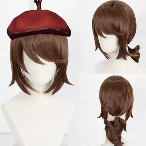 HAIRJOY Synthetic Hair Identity Ⅴ Painter Edgar Valden Cosplay Wigs Short Curly Brown Cosplay Wig Ro