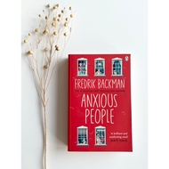 ANXIOUS PEOPLE by Fredrik Backman (Preloved Paperback) Authentic Copy