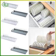 [Wishshopeelxl] Dish Holder, Kitchen Dish Drainer, Stainless Steel Dish Holder for Cabinet Drawers And Home