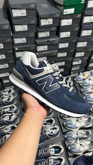 New Balance 574 Classic Navy ML574EVN Original Resmi 100%