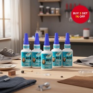 One piece Metal 401 Rapid Dry Adhesive super glue heavy duty for plastics.  Satu keping Gam Logam 40