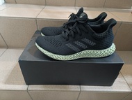 近新 絕版款 Adidas 4D運動跑鞋 黑色25.5cm 喜歡歡迎詢問