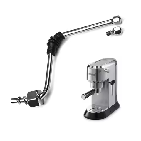 Stainless Steel Steam Wand Compatible With Delonghi EC685 Espresso Machine With Single And Triple Ho