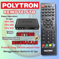 REMOT REMOTE SET TOP BOX POLYTRON PDV 600T2 DVB T2