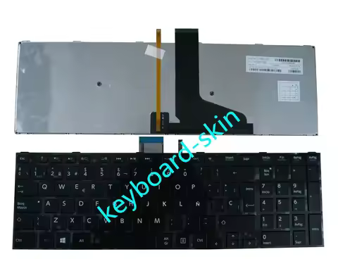 New SP/Spanish + backlit Keyboard for Toshiba S70-A,S70D-A, S70t-A,S75-A,S75D-A,S75t-A,S70-B,S70D-B,