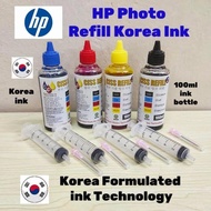 Korea Hybrid Photo ink 100ml for All HP inkjet cartridge refill ink HP680 HP682 HP 63 62 HP 65 61 60