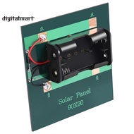 1W 4V Rechargeable AA Battery Solar Cell Charger With Base For 2xAA Batteries Charging Directly