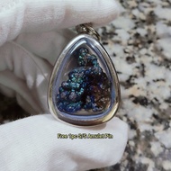 Blue Leklai Pendant 蓝力泥吊坠 Leklai Amulet 马来西亚力泥 100% Natural Leklai