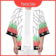 Comfortable Shinobu Kochou Kimetsu no Yaiba Haori Coat - Everyday Wear