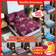 Queen single size bedsheet set cartoon