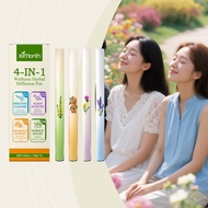 Herbal Inhaler Sticks 4PCS – Supports Respiratory & Liver Health, Focus & Restful Sleep | Breathing 