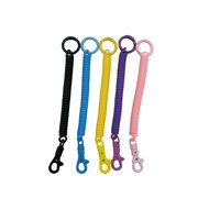 < Anjia > Key Spring Colorful Lanyard Retractable Rope Spring/01060302