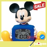 【Direct From Japan】Seiko Clock Alarm Clock Cock Clock Digital Talking Alarm 229×232×130mm Disney Disney Mickey Mouse FD485A Blue