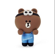 🇰🇷 LINE Friends Brown x Minions Cup Figure 熊大迷你兵杯緣子