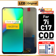 LCD Realme 7i C17 Fullset Original Touchscreen Untuk ORI Glass Touch Screen Digitizer ori Asli