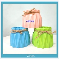 Zig Zag Flower Vase Flower Vase Plastic Flower Vase Shabby Chic Flower Vase