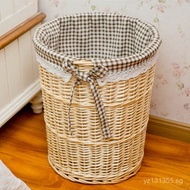 Rattan Dirty Laundry Basket Storage Bin Hot Pot Restaurant with Lid Dirty Laundry Hamper Clothes Toy