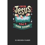 [sgstock] 52-Wochen-Planer für Angler: 6 x 9 Zoll (ca. DIN A5) I 120 Seiten I Fliegenfischen I Sport