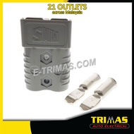 TRIMAS 175AMP Anderson Plug Battery Power Cable Supply Socket Connector Kit