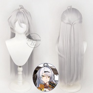 ZZZ Yixuan Cosplay Wig Long Silver White White Heat Resistant Synthetic Hair