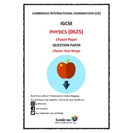 [Yearly - Physics] Cambridge IGCSE Physics Past Year Papers