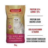 8kg MISHA Seafood Cat food
