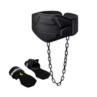 FITTERGEAR : WEIGHT BELT SET เข็มขัดโซ่ถ่วงน้ำหนัก พร้อมถุงมือยกน้ำหนัก