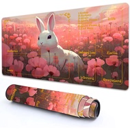 untuk Playmat MTG dengan Zon 24" x 14" dengan Tapak Getah Elastik Tinggi Anti-Gelincir Cetakan HD un