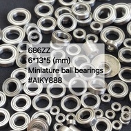 686ZZ 6*13*5 (mm) Miniature ball bearing