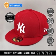 New Era 59Fifty New York Yankees MLB Red Fitted Cap [READY STOCK]
