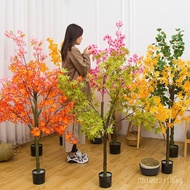 Wholesale Landscape Trees Artificial Landscaping Red Maple Trees Cherry Blossom Trees Decoration Pho