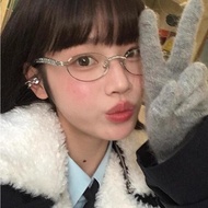 Heart Glasses Fashion Y2k Diamond Unisex