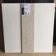 Granit motif kayu 15x60 New Norway white by Valentino Gress grade A