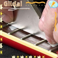 GILDAI Fret Leveling Tool, Stainless Steel Silver Fret Leveler, Professional Pickup Leveling Tool Fo