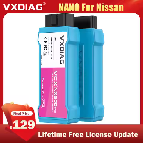 VXDIAG VCX NANO for NISSAN WiFi Version for Infiniti for GTR V226 Consult 3 Plus Diagnostic Supports