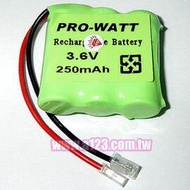 【民權橋電子】PRO-WATT  3.6V無線電話專用電池  P-320 (萬用接頭，各種廠牌皆可使用)