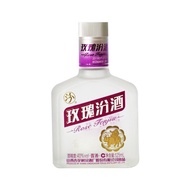 Fenjiu 40 degree rose Fenjiu 125ml glass bottle wine dew wine汾酒40度玫瑰汾酒125ml 玻瓶小酒 露酒25.9.9