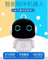 小孩玩伴 小谷智能陪伴机器人 儿童智能早教机器人 小谷AI智能机器人 WIFI多功能 小寶寶儿童陪伴学习早教机 男女孩玩具  戰聖兒童智能早教機 WIFI智能語音學習故事機陪伴機器人 小谷機器 Chi