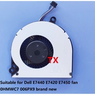 Suitable for Dell E7440 E7420 E7450 fan 0HMWC7 006PX9 brand new