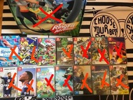 Switch games Ring fit  Luigi mansion 鬼屋3 Super smash bro 明星大亂鬥 Mario party 動物森友會 Zelda breath of the