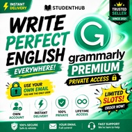 【100% PRIVATE】Grammarly Premium | Own Email | UK/US English | Instant Delivery 🔥