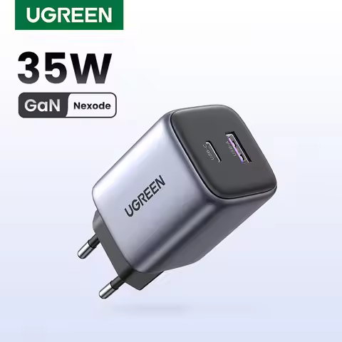 UGREEN GaN 35W Charger USB Charger PD3.0 QC3.0 Quick Charger For iPhone 15 14 13 Pro Samsung Xiaomi 