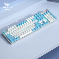 Bàn phím cơ AULA Wolf Spider F2088/Pro chơi game108 phím có switch màu xanh lam nâu và đỏ