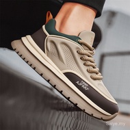 Breathable Men's Shoes Casual Sports Shoes Leather Surface Fashion Outdoor Shoes VCPU