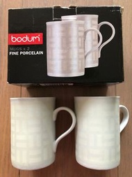 Bodum Fine Porcelain 陶瓷杯套裝（一套兩隻連盒）