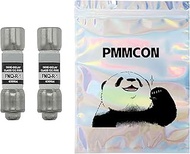 Pcs of 2, FNQ-R-1 (FNQ-R-1, BP/FNQ-R-1) 1A 600V Time-Delay Class CC Fuse